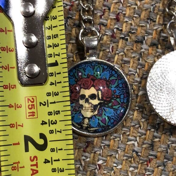 W BUYITWHENFOUND Custom Grateful Dead Keychains BERTHA KEYCHAIN - Picture 4 of 6